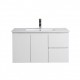 Florence 39.5” Blanche, Vanité flottante
