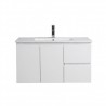 Florence 39.5” Blanche, Vanité flottante