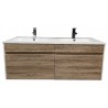 Java 48 " Nice Oak, Double floating vanity