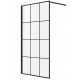 Syrius , Douche noir style Italienne 34''