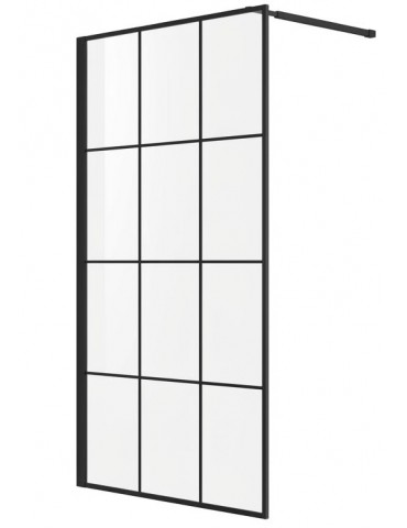 Syrius , Douche noir style Italienne 34''