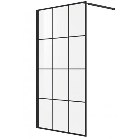 Syrius , Douche noir style Italienne 34''