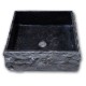 Fraviano 16" x 16" Stone-Look Bathroom Vessel Sink