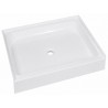 Shower base Artemis 32 * 32'' with 3 Flanges