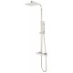 Robinet de douche Arès fini nickel brossé