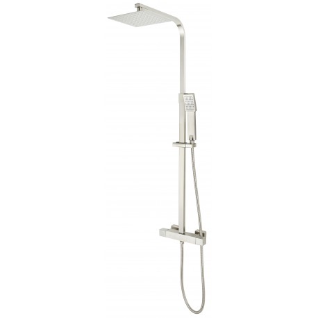 Robinet de douche Arès fini nickel brossé