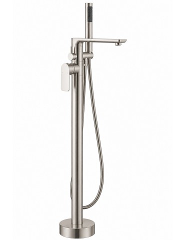 Robinet en laiton pour baignoire en chrome