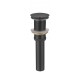 Drain for ceramic bassin