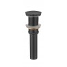Drain for ceramic bassin