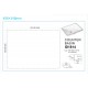18 x 14 in. undermount sink, white, Boba-II collection