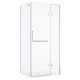 Porte et verre latéral de douche, 40 × 32", collection Nyx