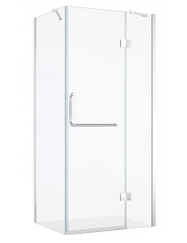 Porte et verre latéral de douche, 40 × 32", collection Nyx