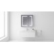 VISTA 30 in. LED medicine cabinet with storage and anti-fog