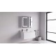 VISTA 30 in. LED medicine cabinet with storage and anti-fog