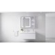 VISTA 30 in. LED medicine cabinet with storage and anti-fog