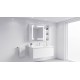 VISTA 30 in. LED medicine cabinet with storage and anti-fog