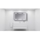 VISTA 30 in. LED medicine cabinet with storage and anti-fog