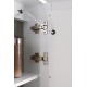 VISTA 30 in. LED medicine cabinet with storage and anti-fog