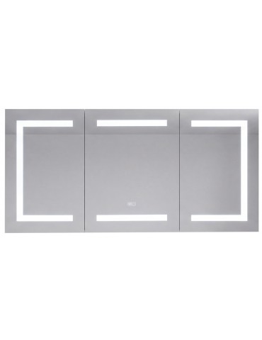 VISTA 30 in. LED medicine cabinet with storage and anti-fog