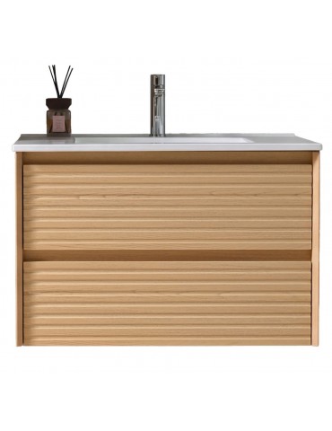 Vanité flotante simple, 29.5", collection Ligna