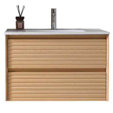 Vanité flotante simple, 29.5", collection Ligna
