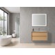 Single Floating Vanity, 35.4", Ligna Collection (miror sold separately)