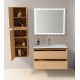 Vanité flotante simple, 35.4", collection Ligna (miroir et meuble de côté vendu séparément)