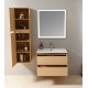 Vanité flotante simple, 29.5", collection Ligna (miroir et meuble de côté vendu séparément)