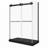 Combo Waka 60 inch Shower Door + Brutus 60 × 32 inch Shower Tray