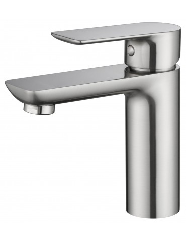 Robinet de lavabo Hades au fini nickel brossé
