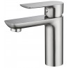 Hades, robinet de lavabo nickel brossé