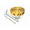 Fixation ronde dorée pour panneau latéral de douche Myo – Pièce no 6