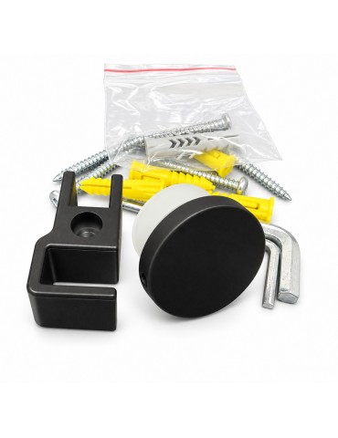 Kit complet d’accessoires noirs pour douche Myo