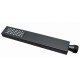 Matte black hand shower for Arès ID04118-SP bath faucet