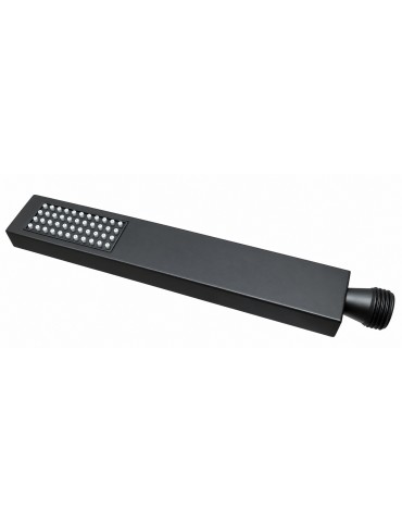 Douchette à main noire mate pour robinet de bain Arès ID04118-SP
