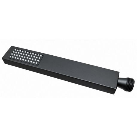 Douchette à main noire mate pour robinet de bain Arès ID04118-SP