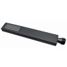 Douchette à main noire mate pour robinet de bain Arès ID04118-SP