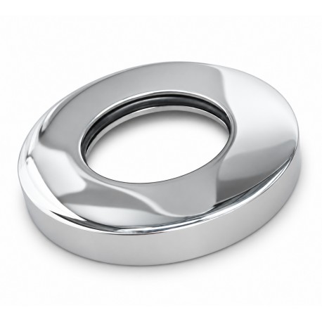 Medium chrome trim plate for Kami CS039-CP