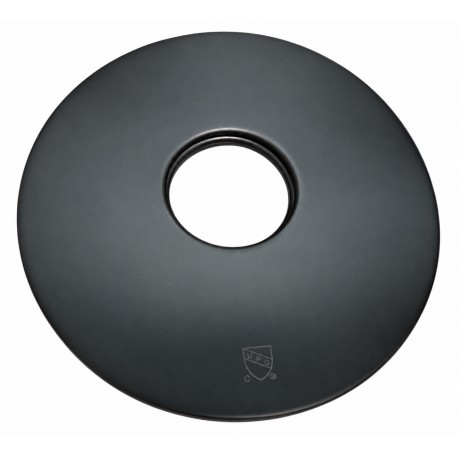 Matte black trim plate for Kami ID06161-MB shower
