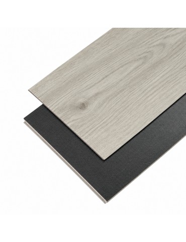 LVT Glue-Down Vinyl Flooring 7 x 48 in Wood Grey colour
