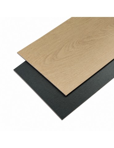 7 x 48 in. Glue-down LVT Vinyl Flooring – Golden Natural Wood Color