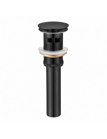 RIVIO WBD01-MB — Drain de lavabo noir mat