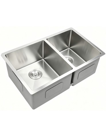 Double Kitchen Sink, 30 x 18