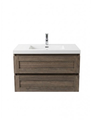 Kiev 35,5'' Grey Elm, Vanité flottante