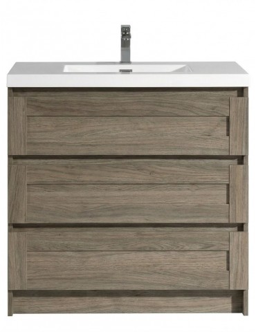 Vanité autoportante Kiev 35,5'' Grey Elm