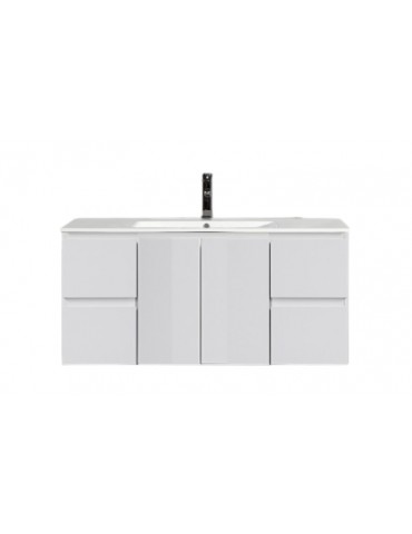 Florence 48” White, Floating vanity