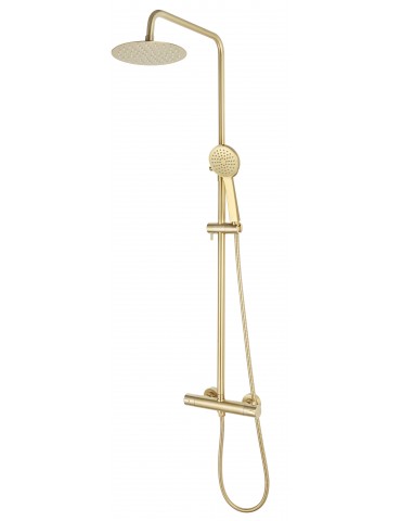 Kami, Matt gold thermostatic shower faucet