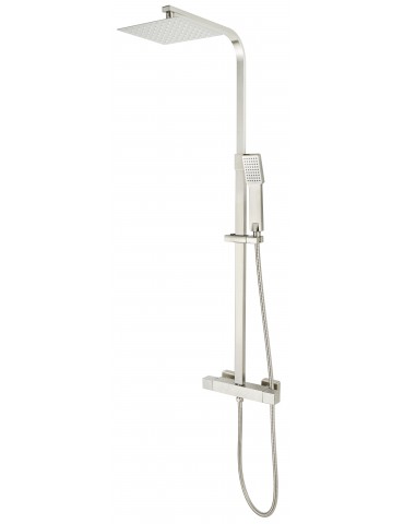 Robinet de douche Arès fini nickel brossé