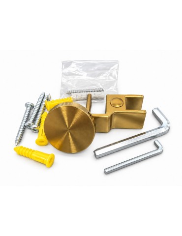 Kit complet d’accessoires dorés pour douche Myo