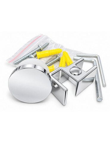 Kit complet d’accessoires chromés pour douche Myo